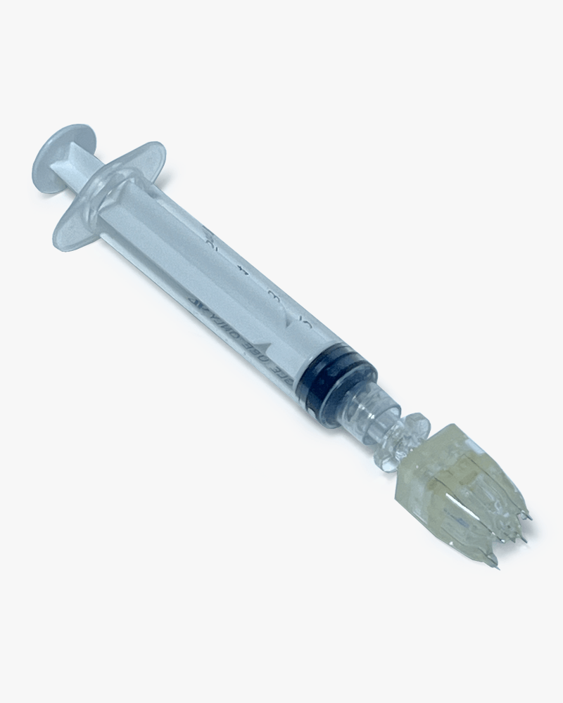 Hand injection multi needle